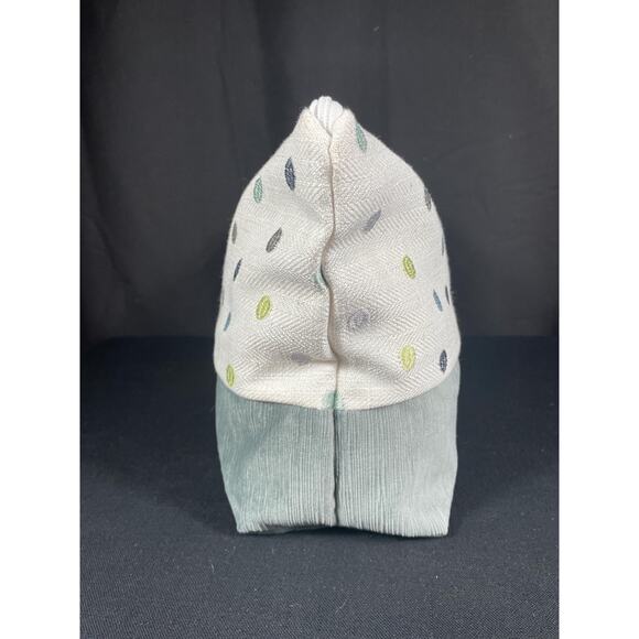 handmade one of a kind bag, velour and polka dots, variety of uses - Picture 5 of 8